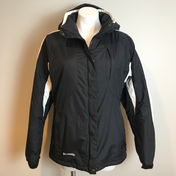 Columbia Jackets & Blazers - Columbia Black and White Ski Winter Jacket - L